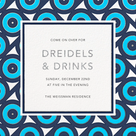 Archer - Hanukkah Invitation by Jonathan Adler