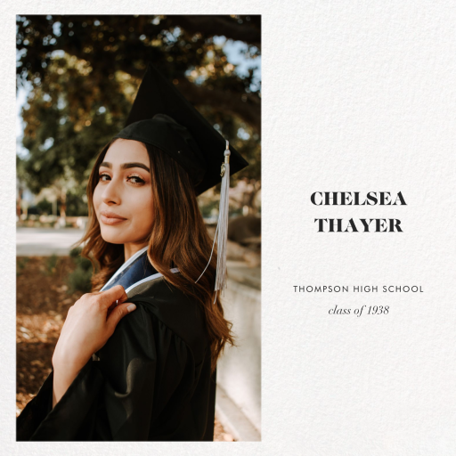 Split - Graduation Announcement by Paperless Post