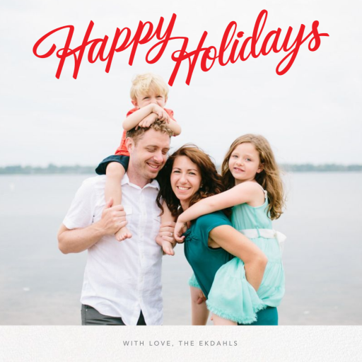Classic - Holiday Card by Paperless Post