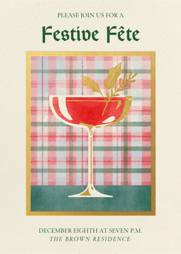 Christmas Coupe - Invitation by Paperless Post