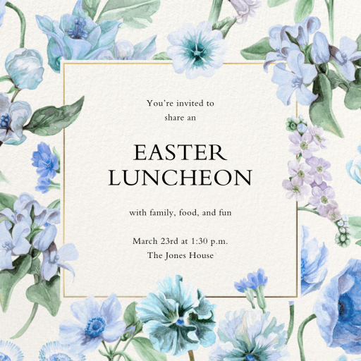Where Love Blooms - Easter Invitation by Liberty