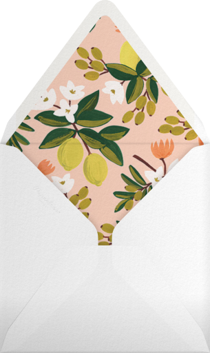 Citrus Orchard Suite (Save the Date) - Rifle Paper Co. Envelope