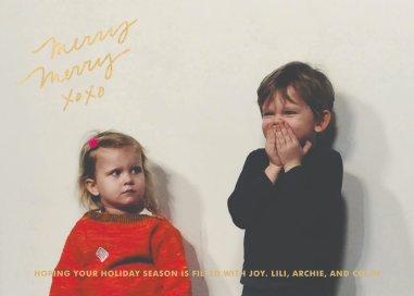 Merry Merry XOXO by Linda and Harriett