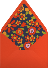 A Very Groovy Evening - Paperless Post Envelope