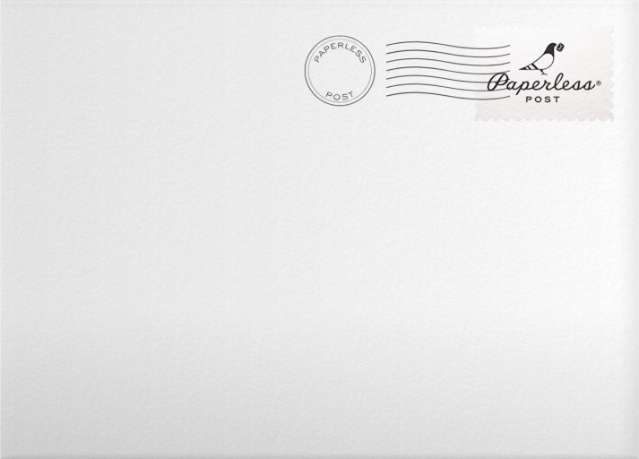 Photo Toile Christmas Tree Card Envelope
