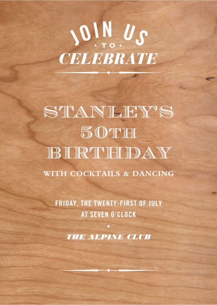 Wood You Be Mine | Send online instantly | RSVP tracking