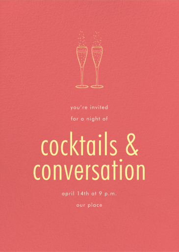 Coral - Party Invitation by Paperless Post