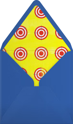 Target Practice - Paperless Post Envelope