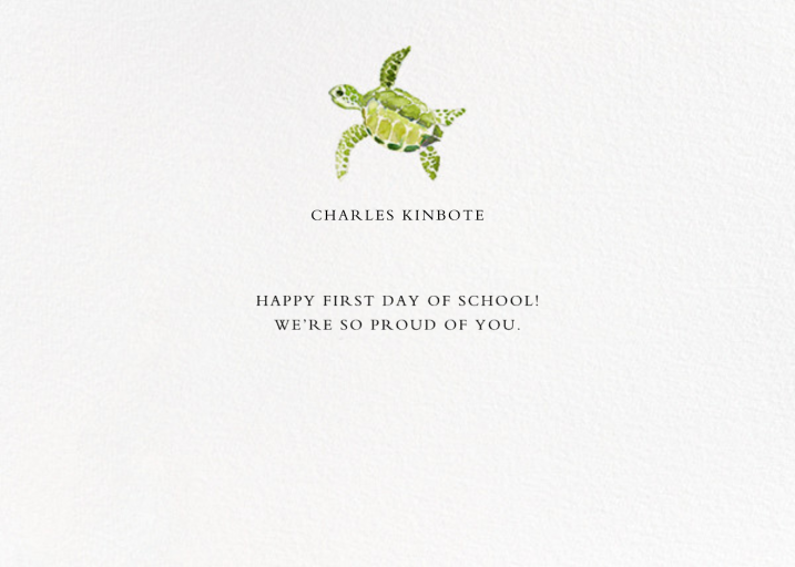 Tortuga (Stationery) - Stationery by Paperless Post