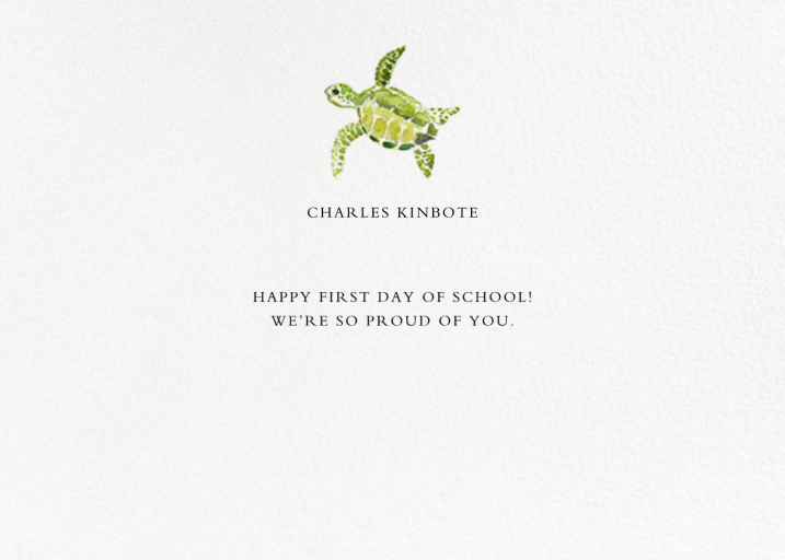 Tortuga (Stationery) - Stationery by paperless_post