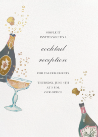 Busy Gettin' Fizzy - Cocktail Party Invitation by Happy Menocal