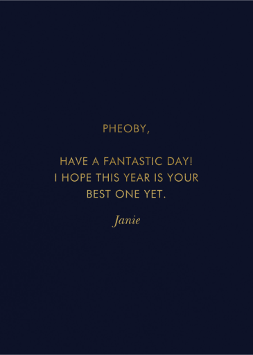 Mylar Birthday Balloons (Greeting) by Rifle Paper Co. - Back