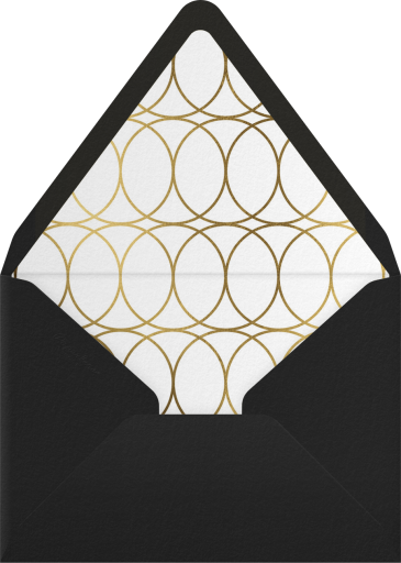 Gold Rings - Paperless Post Envelope