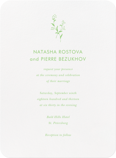 Andros - Wedding Invitation by Crane & Co.