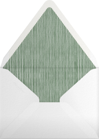 Pine Cone Bow - Paperless Post Envelope