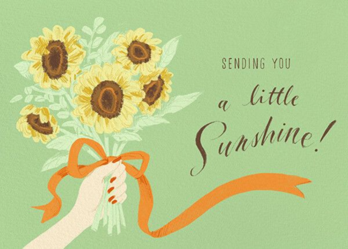 Handful of Sunshine - Greeting Card by Paperless Post