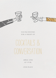 Meet Me at Midnight - Party Invitation by Mr. Boddington's Studio