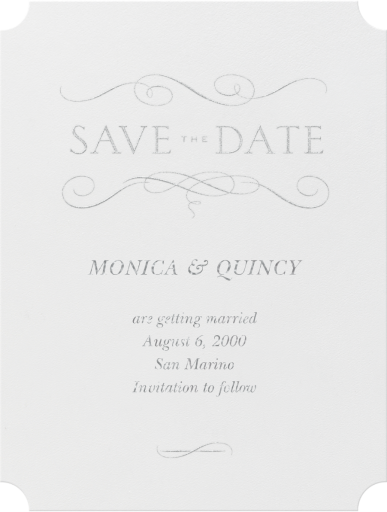 Anjou (Save The Date) - Save the Date by Crane & Co.