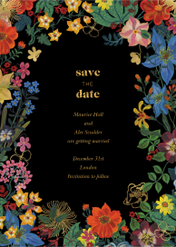 En Fleurs - Save the Date by Nathalie Lété