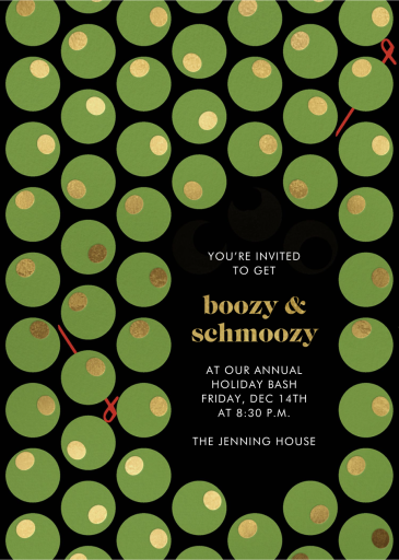 Extra Dirty - Cocktail Party Invitation by kate spade new york