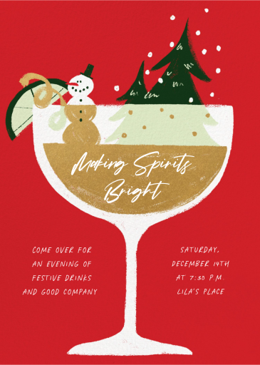 Winterland Cocktail - Invitation by Paperless Post