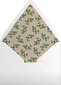 Kumquat Wreath - Paperless Post Envelope