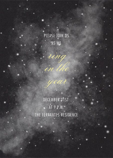 Hubble - New Year's Eve Invitation by Paperless Post