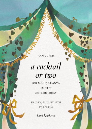 Club Cabana - Invitation by Happy Menocal