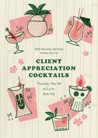 Tiki Trader - Cocktail Party Invitation by Paperless Post