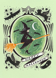 Wicked Witch Halloween - Greeting Card by Rifle Paper Co.