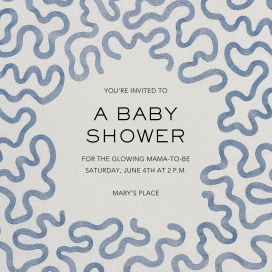 Movement - Baby Shower Invitation by Schumacher
