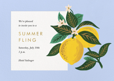 Lemon Blossom by Rifle Paper Co.