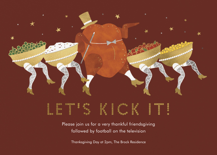 Turkey Legs - Fall Party Invitation by Paperless Post