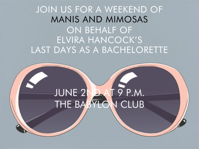 Dade Shades - Bachelorette Party Invitation by Paperless Post
