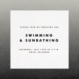 Gradient Border by Paperless Post