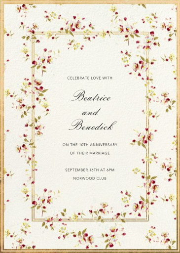 Carmen - Celebration Invitation by Brock Collection