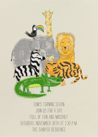 Safari Friends by Paperless Post