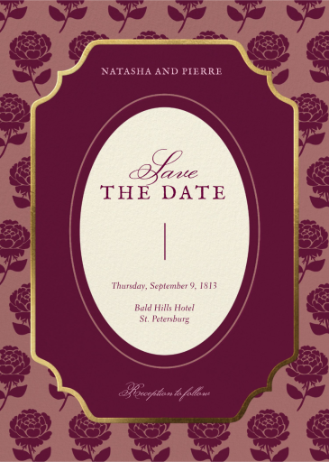 Heritage Frame - Save the Date by Paperless Post