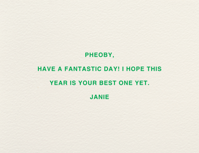 Crete Birthday - Birthday Card by Paperless Post - Back