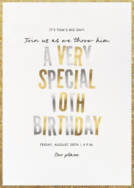 Sparkle Soirée by Paperless Post