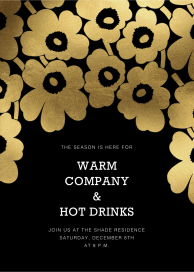 Gold Unikko by Marimekko