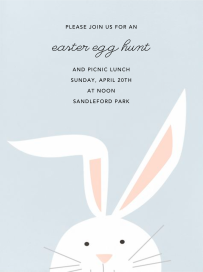 Bunny - Easter Invitation by Paperless Post