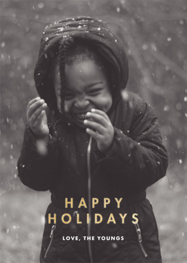 Classic Cutouts (Photo) - Holiday Card by Paperless Post