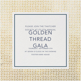 Jacks Border - Gala Invitation by Jonathan Adler