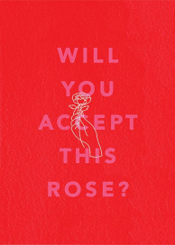 Most Dramatic Rose Ceremony - Valentine's Day Card by Paperless Post