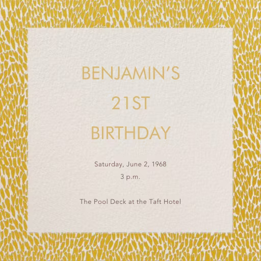 Oblong - Birthday Invitation by Paperless Post