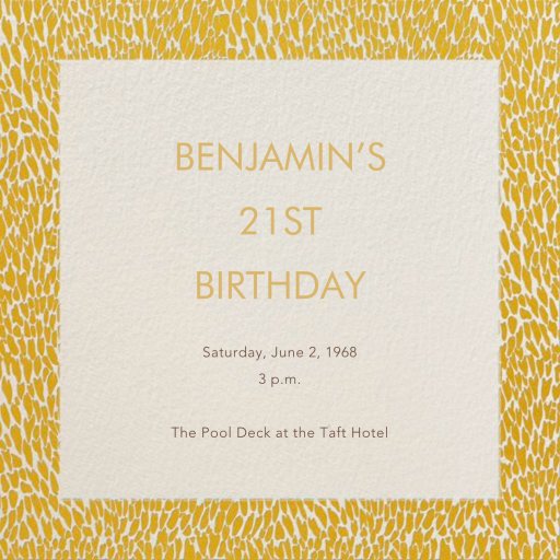 Oblong - Birthday Invitation by Paperless Post
