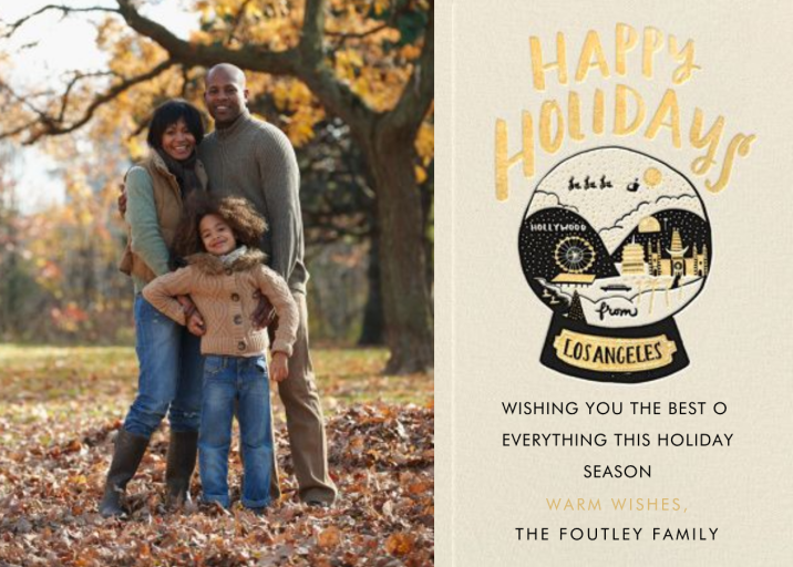 Snow Globe Hello!Lucky (Photo) - Christmas Card by Hello!Lucky