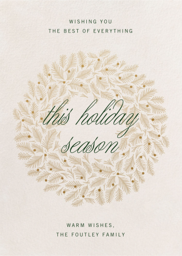 Let It Glow - Holiday Card by Paperless Post