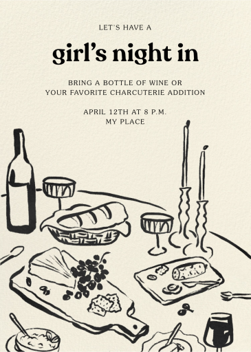 Aperitivo - Girls' Night Invitation by Paperless Post